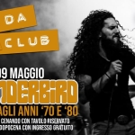Movida Live Club w/ Thunderbird – Tributo agli anni ‘70 e ‘80 Potrebbe essere un'immagine raffigurante strumento musicale e il seguente testo "MOVIDA M VIDA CLUB MOVIDA LIVE LIVECLUB CLUB SABATO 09 MAGGIO THUNDERBIRO TRIBUTO AGLI ANNI '70 E '80 GODITI IL CONCERTO CENANDO CON TAVOLO RISERVATO OPPURE ENTRANDO DOPOCENA CON INGRESSO GRATUITO"