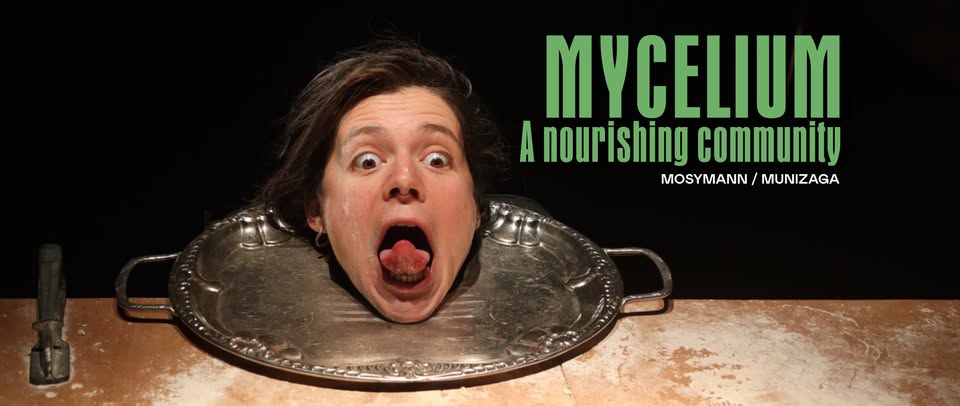 Mycelium – A nourishing community | FESTIVAL BELLANDI 2026 Potrebbe essere un'immagine raffigurante il seguente testo "MYCELIUM A nourishing community MOSYMANN / MUNIZAGA"