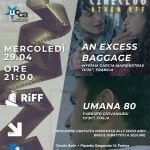 Nadir Cineclub: RIVER OFF 🎥 AN EXCESS BAGGAGE + UMANA 80 Nadir Cineclub River Off An Excess Baggage Umana 80 a Padova (PD) il 29 aprile 2026
