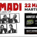 NOMADI LIVE a Martinengo — Agrifest Spring Festival NOMADI LIVE a Martinengo – Agrifest Spring Festival a Martinengo (BG) il 22 maggio 2026