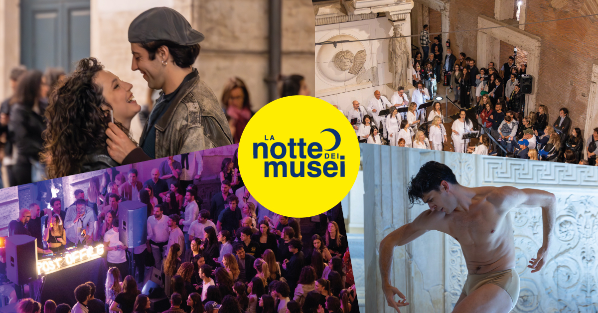 Notte dei Musei | 23 maggio 2026 Potrebbe essere un'immagine raffigurante una o più persone, persone che ballano e testo