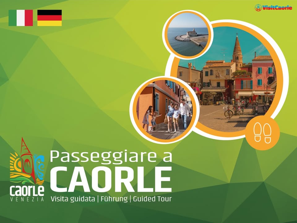 Evento Passeggiare a Caorle – Visita guidata Locandina Passeggiare a Caorle – Visita guidata - giovedì 6 agosto ore 10:00 - 12:00