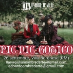 Pic nic gotico Villa Borghese, Roma Pic nic gotico Villa Borghese, Roma