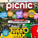 PICNIC kilometrozero al Parco Brolo a San Quirino (PN) con i TURBO MAX live – data zero! PICNIC kilometrozero al Parco Brolo – San Quirino (PN) 2026 a San Quirino (PN) il 24 maggio 2026