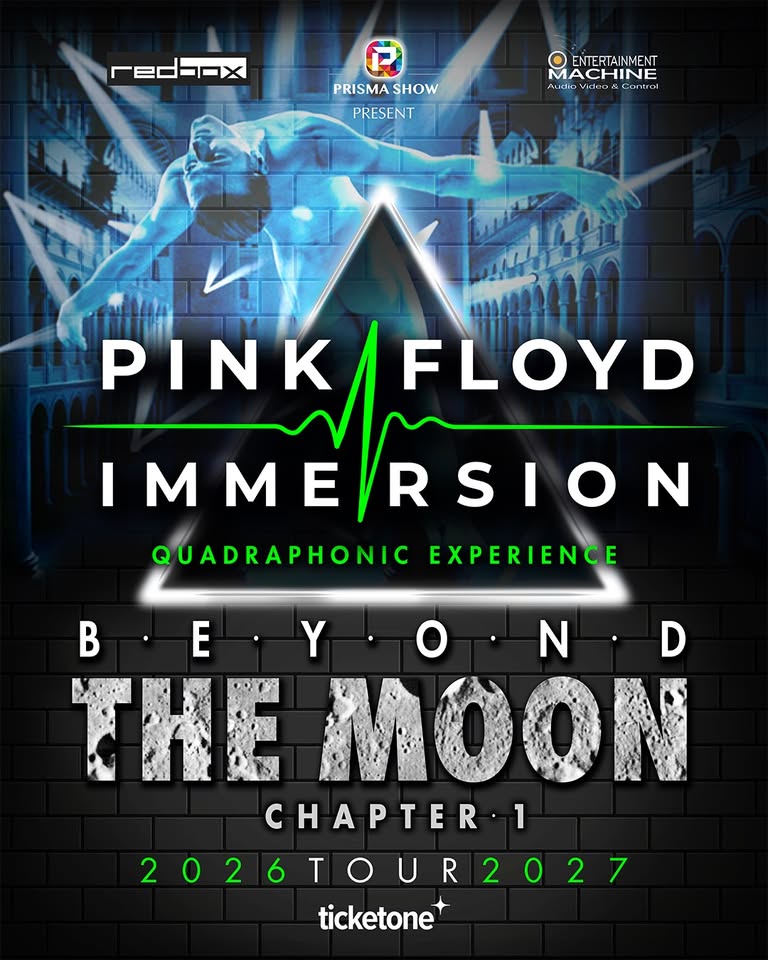 Evento Pink Floyd Immersion – Beyond the Moon Locandina Pink Floyd Immersion – Beyond the Moon - venerdì 30 ottobre ore 20:30 - 22:30