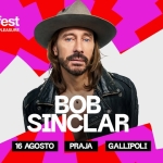 Praja Gallipoli Bob Sinclar a Gallipoli (LE) il 16 agosto 2026