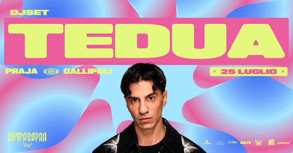 Evento Tedua Locandina Tedua - sabato 25 luglio ore 23:00 - 01:00