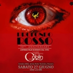 PROFONDO ROSSO – 50th ANNIVERSARY! Sonorizzazione Live dei GOBLIN di Claudio Simonetti Potrebbe essere un contenuto grafico raffigurante il seguente testo "Poptaoo pentagor booking PROFONDO ONDO ROSSO 50THI ANNIVERSARY L'INTERO FILM SUONATO DAL L'INTEROFLMSUONATODALVIVO VIVO Cobin SIMONETTI'S CLAUDIO oblin Estatica 2026, Arena Porto Turistico. Pescara SABATO 27 GIUGNO Ore Ore21:00 21:00 SPRAYHECURUS A"