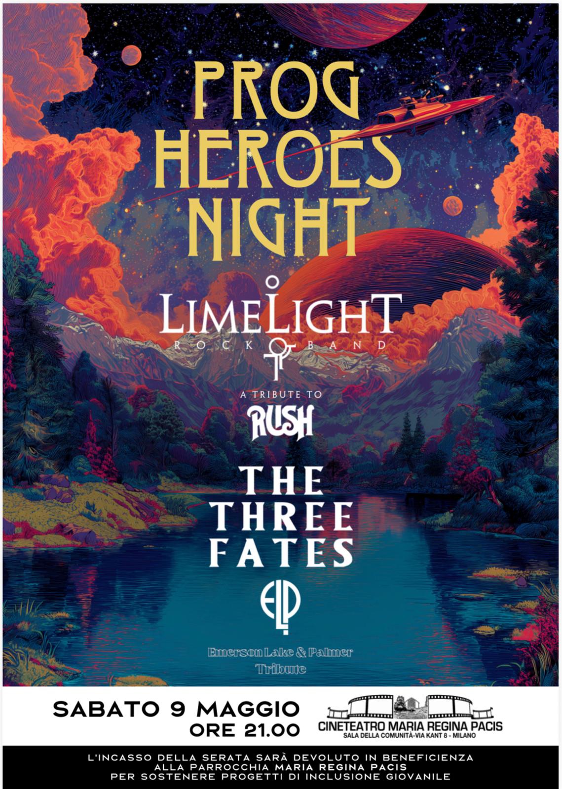 Evento Prog Heroes Night – MRP Theatre Locandina Prog Heroes Night – MRP Theatre - sabato 9 maggio ore 21:00 - 23:00