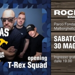 PUNKREAS | opening T-REX Squad @ ROCKAFE 2026 Punkreas Opening T – Rex Squad – Rockafe 2026 a Boara (FE) il 30 maggio 2026
