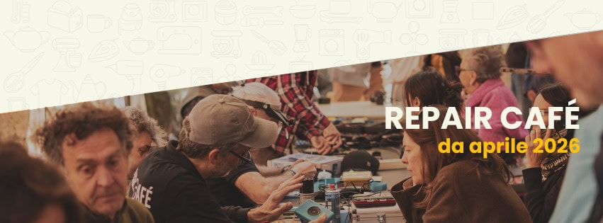 Repair Cafè Trento Potrebbe essere un'immagine raffigurante il seguente testo "SIFE REPAIR CAFÉ da aprile 2026"