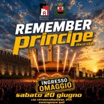Sab 20 giugno REMEMBER PRINCIPE @ MONTAGNANA Potrebbe essere un'immagine raffigurante testo
