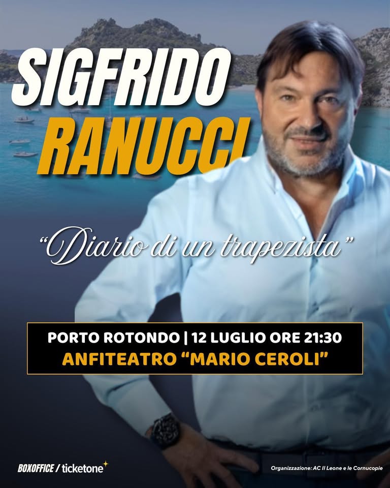 Evento Sifrido Ranucci Diario di un trapezista Locandina Sifrido Ranucci Diario di un trapezista - domenica 12 luglio ore 21:30 - 23:30