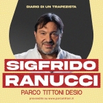 SIGFRIDO RANUCCI ✺ Diario di un trapezista ✺ PARCO TITTONI Potrebbe essere un'immagine raffigurante il seguente testo "DIARIO DIARIODIUNTRAPEZISTA DI UN TRAPEZISTA PARCO ΠΗΤΟΝ VIA AUDIO> mismaonda 04 09 SIGFRIDO RANUCCI PARCO DESIO ndite UEW.W.W"