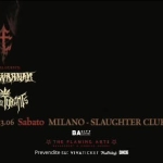 Sinsaenum in concerto – Slaughter Club (MI) Potrebbe essere un'immagine raffigurante testo