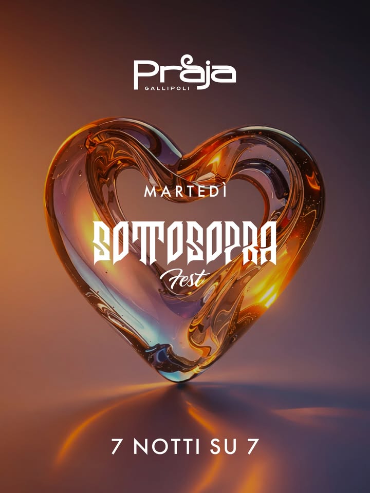 Evento Sottosopra Locandina Sottosopra - martedì 11 agosto ore 23:00 - 01:00