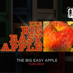 Potrebbe essere un contenuto grafico raffigurante il seguente testo "QUID THE BIG EASY APPLE H THEBIGEASYAPPLE BIG EASY APPLE"