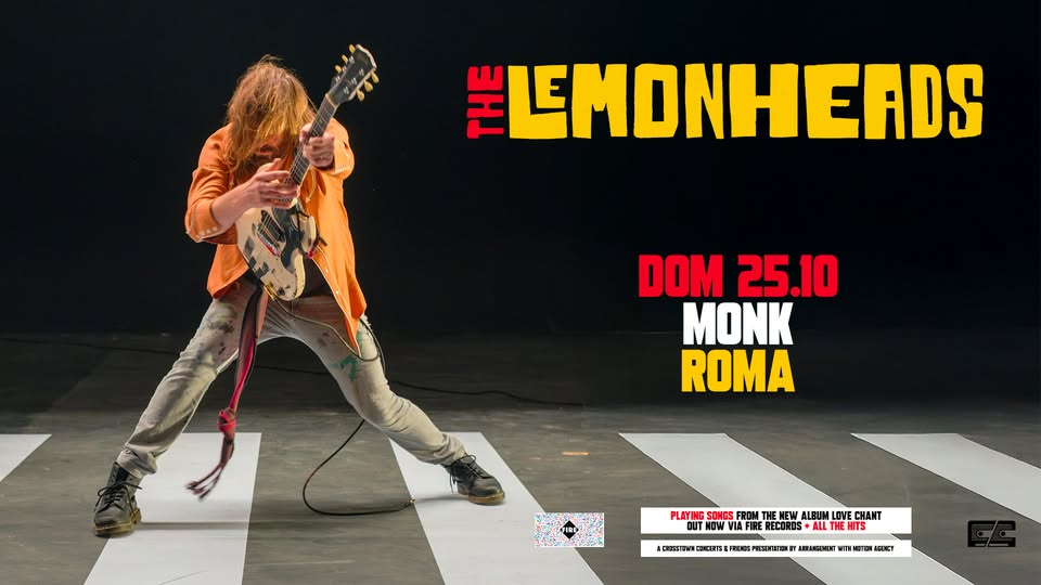 Evento The Lemonheads – Live Al Monk – Roma Locandina The Lemonheads – Live Al Monk – Roma - domenica 25 ottobre ore 19:00 - 21:00