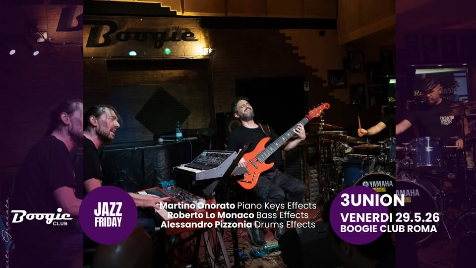 Evento The Nightflys Boogie Club JAZZ FRIDAY Locandina The Nightflys Boogie Club JAZZ FRIDAY - venerdì 29 maggio ore 21:00 - 23:00