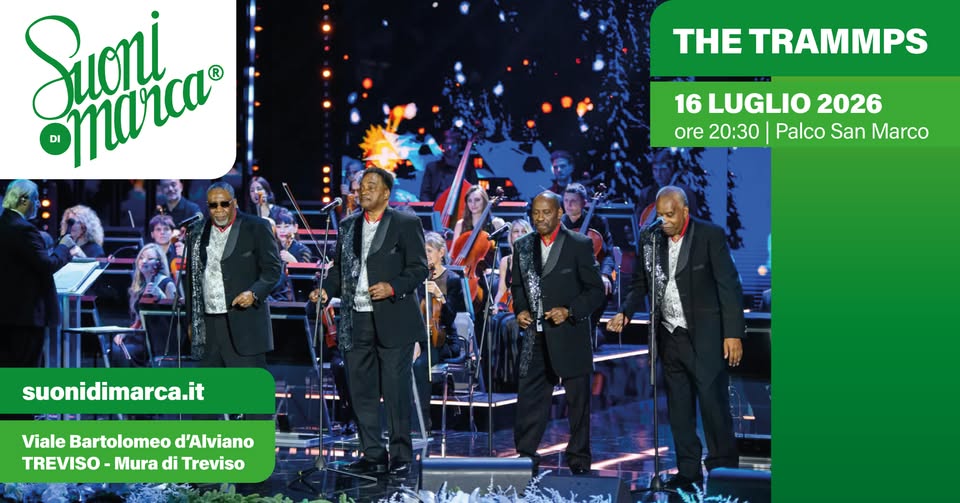 Evento The Trammps Suoni di Marca 2026 Locandina The Trammps Suoni di Marca 2026 - giovedì 16 luglio ore 18:00 - 01:00
