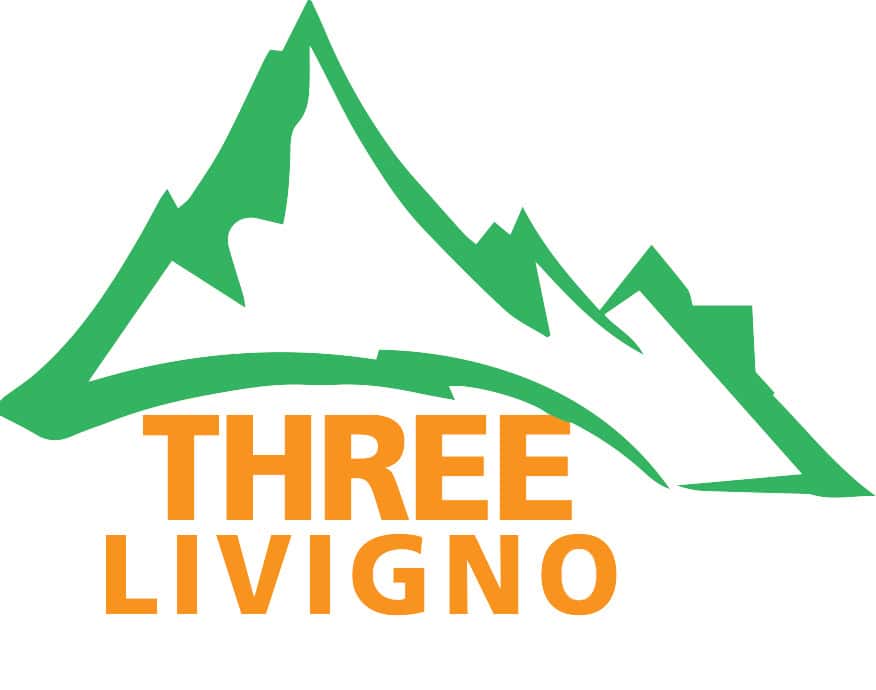 ThreeLivigno 2025 Potrebbe essere un contenuto grafico raffigurante il seguente testo "THREE LIVIGNO"