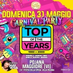 TOP OF THE YEARS – 14^Festa Della Spiga @Pojana Maggiore (VI) Potrebbe essere un'immagine raffigurante il seguente testo "comitato ស.) รรฎาขาว SRga DOMENICA 31 MAGGIO TOP OF THE YEARS 1980 > 2000 水 0... .9 米 우 DAGLI ANNI '80 AGLI ANNI 2000 DA UN'IDEA 미 POJANA 全SA MAGGIORE () 14^ FESTA DELLA SPIGA, VILLA POJANA ا١ STEREOCITA"