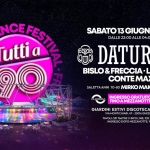 TUTTI A 90 – FREE DANCE FESTIVAL Potrebbe essere un'immagine raffigurante danza e il seguente testo "ትደረ DANGEFESTLE Tuttia SABATO 13 GIUGNO SABATO13GIUGNO2026 2026 DALLE 22:00 ALLE 04:00 oYb ញ DATURA BISLO FRECCIA AKIARA CONTEMAX SALETTAANNI 70-80 MIRKO MIRKOMAIOLI-JOAO MAIOLI JOAO LYO FLORIDA HITIUN INGRESSO INGRESSOGRATUTO GRATUITO FINOAMEZZANOTTE LORIDA GIARDINI ESTIVI DISCOTECA FLORIDA VIAMONTICHIARI,4 25016GHEDI (BS) TAVOL TAVOLI:3176715/0IE3349 :3317667159/ 44935 INGRESSODOPOMEZZANOTTE:IOE TE:10 INGRESSO DOPON MEZZANOTTE"