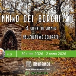 UMBRIA (TR): Il Cammino dei Borghi Silenti nell’autunno colorato in 4 giorni UMBRIA (TR) Il Cammino dei Borghi Silenti nell’autunno colorato in 4 giorni a Montecchio (TR) il 30 ottobre ottobre - 2 novembre 2026