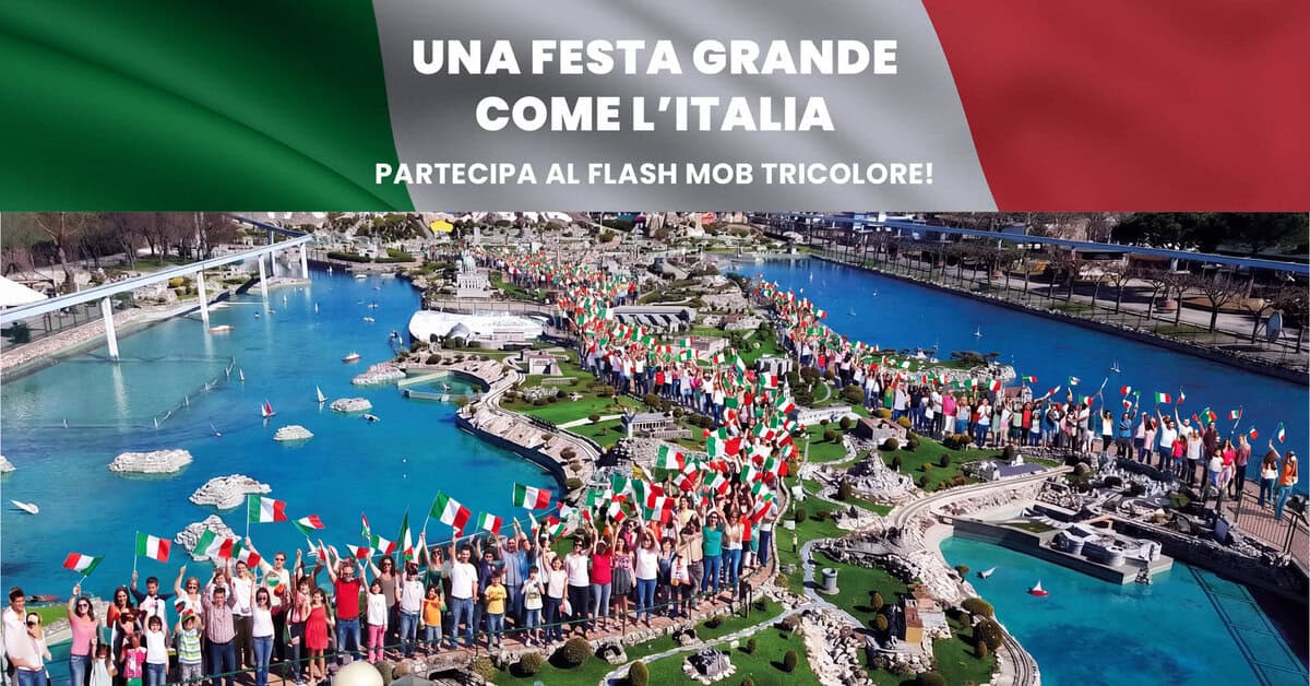 Evento Una Festa grande come l’Italia Locandina Una Festa grande come l’Italia - sabato 25 aprile ore 12:00 - 14:00