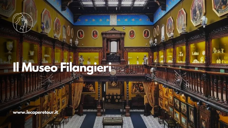 Visita al museo Filangieri: il palazzo che cammina! Potrebbe essere un'immagine raffigurante testo