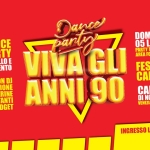 VIVA gli ANNI 90 @ Festa del Carmine – Cappelletta di Noale (Ve) Potrebbe essere un disegno raffigurante il seguente testo "IL DANCE PARTY TUTTO BALLO E DIVERTIMENTO Dance barti DOMENICA 05 LUGLIO 2026 PARTYT TIME: PARTYTIME:21:30 21:30 AREA FOOD AREAFOODDALLE19:0 DALLE 19:00 FESTA DEL CARMINE CAPPELLETTA DI NOALE VENEZIA CON DJ ANIMAZIONE BALLERINE E ETANTI GADGET ANNI 90 INGRESSO LIBERO"