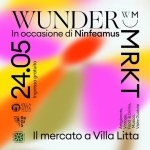 Wunder Mrkt – il Mercato a Villa Litta Potrebbe essere un contenuto grafico raffigurante il seguente testo "WUNDER WM In occasione di Ninfeamus 3 တာ 24.05 24 224.0 មមុន្នក gratuito Ingresso A 人 즈 刀 YHA Drinks, Food&Drinks, Guidate Artneago Artigianato, Vintage, စဲ Food Musico Musica,.date VisiteGuidate Visite GIANDINI Il mercato a Villa Litta"