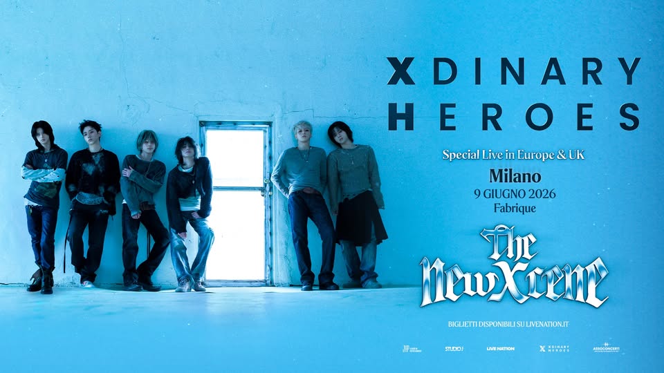 Evento XDINARY HEROES in concerto a Milano Locandina XDINARY HEROES in concerto a Milano - martedì 9 giugno ore 20:00 - 22:00