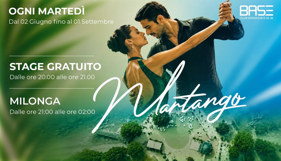 Evento 16 Giugno Martango Tj Stefano Stella Locandina 16 Giugno Martango Tj Stefano Stella - da martedì 2 giugno - martedì 1 settembre 2026 ore 20:00 ore 23:45