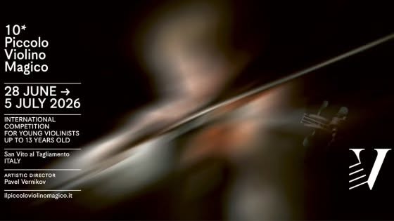 Evento 10º EDIZIONE – Concorso Internazionale Il Piccolo Violino Magico Locandina 10º EDIZIONE – Concorso Internazionale Il Piccolo Violino Magico - domenica 28 giugno ore 18:00 - 20:00