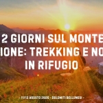 2 giorni sul MONTE PAVIONE: TREKKING e NOTTE in RIFUGIO Potrebbe essere un'immagine raffigurante il seguente testo "2 GIORNI SUL MONTE PAVIONE: TREKKING E NOTTE IN RIFUGIO 11/12 AGOSTO 12AGOSTO2026-DOLOMITIBELLUNES 2026 DOLOMITI BELLUNESI-"
