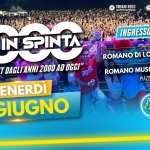 2000 in Spinta ® • Romano di Lombardia (BG) Potrebbe essere un'immagine raffigurante il seguente testo "Y ROMAND ROMANDMUSIC MUSIC summorfost BRAVE US AMTRGTE ستم INGRESSO GRATUITO 20かN IN SPINTA "'E MIGLIORI HIT DAGLI ANNI 2000 AD OGGI" VENERDÌ 19 GIUGNO ROMANO DI LOMBARDIA (BG) 面料 ROMANO MUSIC SUMMERFEST PIAZZA PIAZZAFIUME FIUME DALLE 21:30"