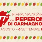 77° Fiera Nazionale del Peperone di Carmagnola 77° Fiera Nazionale del Peperone di Carmagnola a Carmagnola (TO) il 28 agosto agosto - 6 settembre 2026