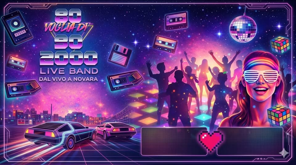 Evento 80 Voglia di 90 & 2000 Moncucco di Vernate (MI), Sagra del Luartis Locandina 80 Voglia di 90 & 2000 Moncucco di Vernate (MI), Sagra del Luartis - sabato 23 maggio ore 20:00 - 22:00