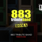 Potrebbe essere un contenuto grafico raffigurante il seguente testo "QuID 883 tributeband ROMA 883 TRIBUTE BAND"