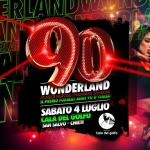 90 WONDERLAND📍San Salvo (Ch) @ Cala del Golfo 🔴 LASER HEROES Tour Potrebbe essere un contenuto grafico raffigurante danza e il seguente testo "ONDERLANA ONDI DIAND ERLAN LANDWOI ANDWONDERLAN ERLA 90 VON WONDERLAND //LLASER HEROES WONDI //SUMMER SEASON LPRIMO FORMAI ANNI 90 D' SABATO 4 LUGLIO CALA DEL GOLFO SAN SALVO CHIEI nCИИИKca EMm: KibeamolAe لليا KibeamZPr Cala del golfo 路2002萬08 2024 MIGLIOR MIGLIOR FORMAT ANTALIA D'ITALIA ANNI90 FORMOO ๔ 一四 uaTHuK"