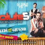⚡ABSOLUTE5🔥🚀 // Mercoledì 17 giugno Potrebbe essere un'immagine raffigurante il seguente testo "COBONG rabsolutes LIve ABSOLUCELY NERCOLEDİ1ZGILGNO GIUGNO livemusic live music Via Dei eiLauri 22 Bibione Pineda 351 255 2551488 1488"