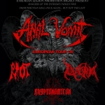 ANAL VOMIT + GRYLA + GUESTS || DAMAGE INC LIVE CLUB Anal Vomit Gryla Guests Damage Inc Live Club a San Giovanni Lupatoto (VR) il 8 agosto 2026