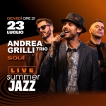 Andrea Grilli Free Message Trio | Live Summer Jazz Estate BRN Village Andrea Grilli Free Message Trio Live Summer Jazz Estate BRN Village a Forlimpopoli (FC) il 23 luglio 2026