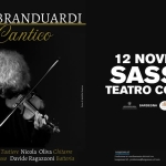 Angelo Branduardi “Il Cantico Tour” @ Sassari, Teatro Comunale – 12 novembre 2026 Angelo Branduardi “Il Cantico Tour” – Sassari, Teatro Comunale – 12 novembre 2026 a Sassari (SS) il 12 novembre 2026