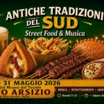 🍋 ANTICHE TRADIZIONI DEL SUD – BUSTO ARSIZIO 🇮🇹 Potrebbe essere un'immagine raffigurante il seguente testo "ANTICHE TRADIZIONI DEL SUD Street Food & Musica 關 Citia Cind Busto/ BustoArsizio rsizio Hello mertat3ss0un9lo 29 29•30 ·30·31 30 •31 MAGGIO 2026 Parco del Museo del Tessile BUSTOARSIZIO BUSTO ARSIZIO MUSICA AlessandroVolta INTRATTENIMENTO Venerdi 17-24 GONFIABILI INGRESSO GRATUITO Sabatoe --SabatoeDomenica12- Domenica 12-24"
