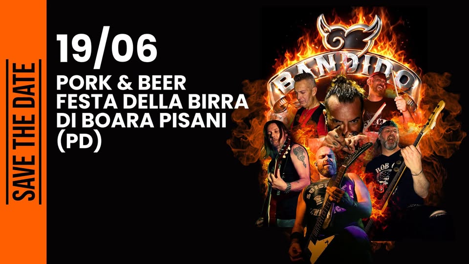 Evento Bandido Live Show – Boara Pisani (Pd) Locandina Bandido Live Show – Boara Pisani (Pd) - venerdì 19 giugno ore 21:45 - 23:45