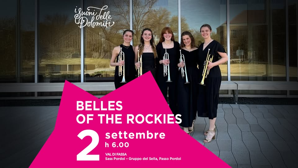 Evento Belles of the Rockies – Alba delle Dolomiti Locandina Belles of the Rockies – Alba delle Dolomiti - mercoledì 2 settembre ore 06:00 - 08:00