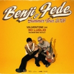 Benji e Fede – 30.07.26 -Valmontone Outlet – INGRESSO GRATUITO Potrebbe essere un contenuto di pop art raffigurante testo