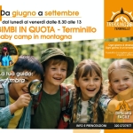 Bimi in quota Terminillo: Baby Camp in montagna per bambini Bimi in quota Terminillo Baby Camp in montagna per bambini a Rieti (RI) il 1 giugno giugno - 7 settembre 2026